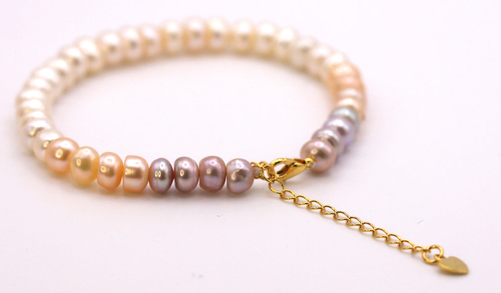 Freshwater Pearl women's bracelet natural colours