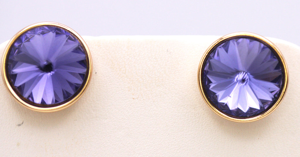 Rose Valade Collection stud Earrings with Swarovski Crystal Elements