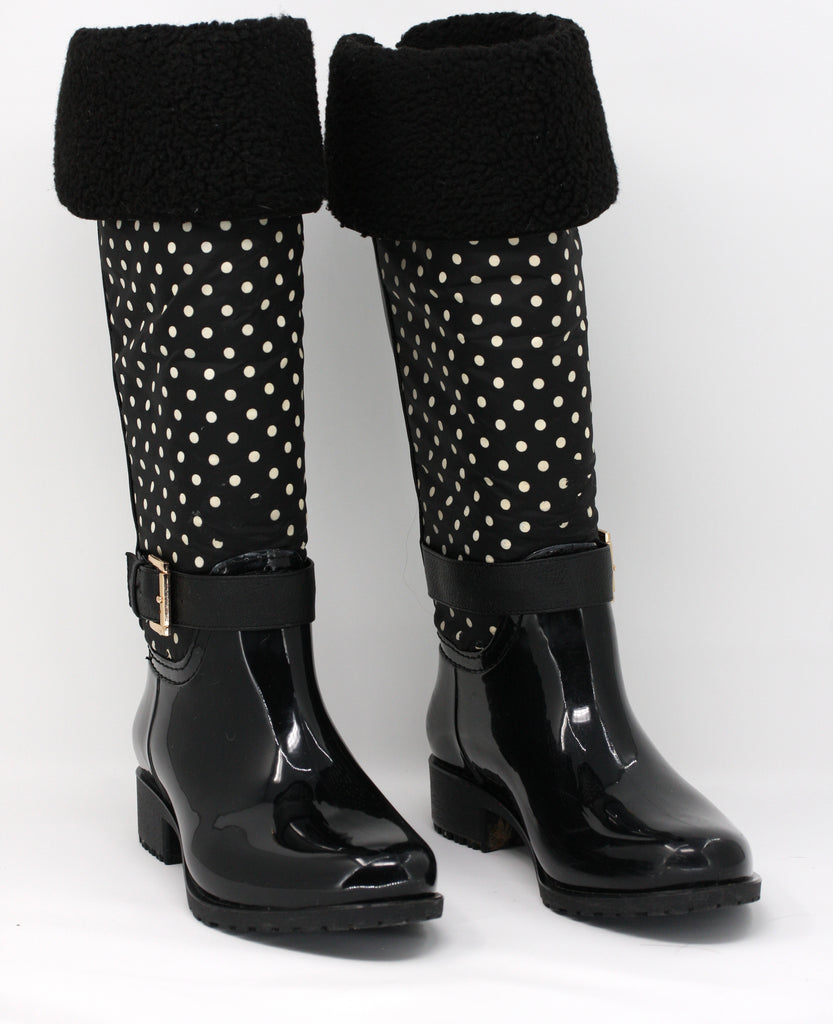 Tall rain boots - Polka Dots