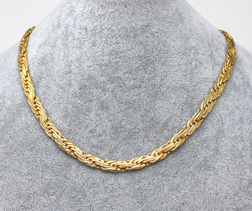 Gold plated necklace Dorris 007