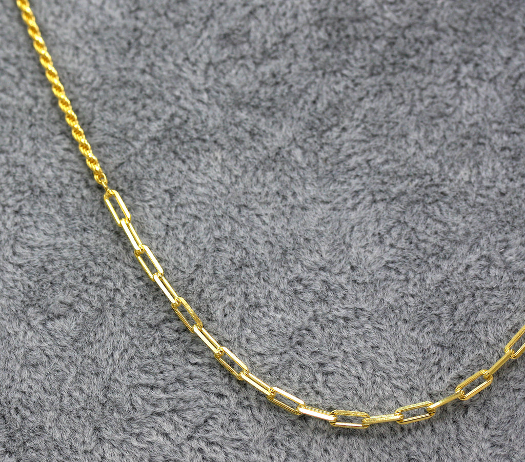 Gold Plated Sterling Silver necklace 10