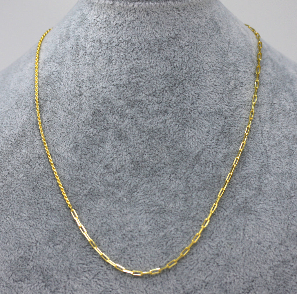 Gold Plated Sterling Silver necklace 10
