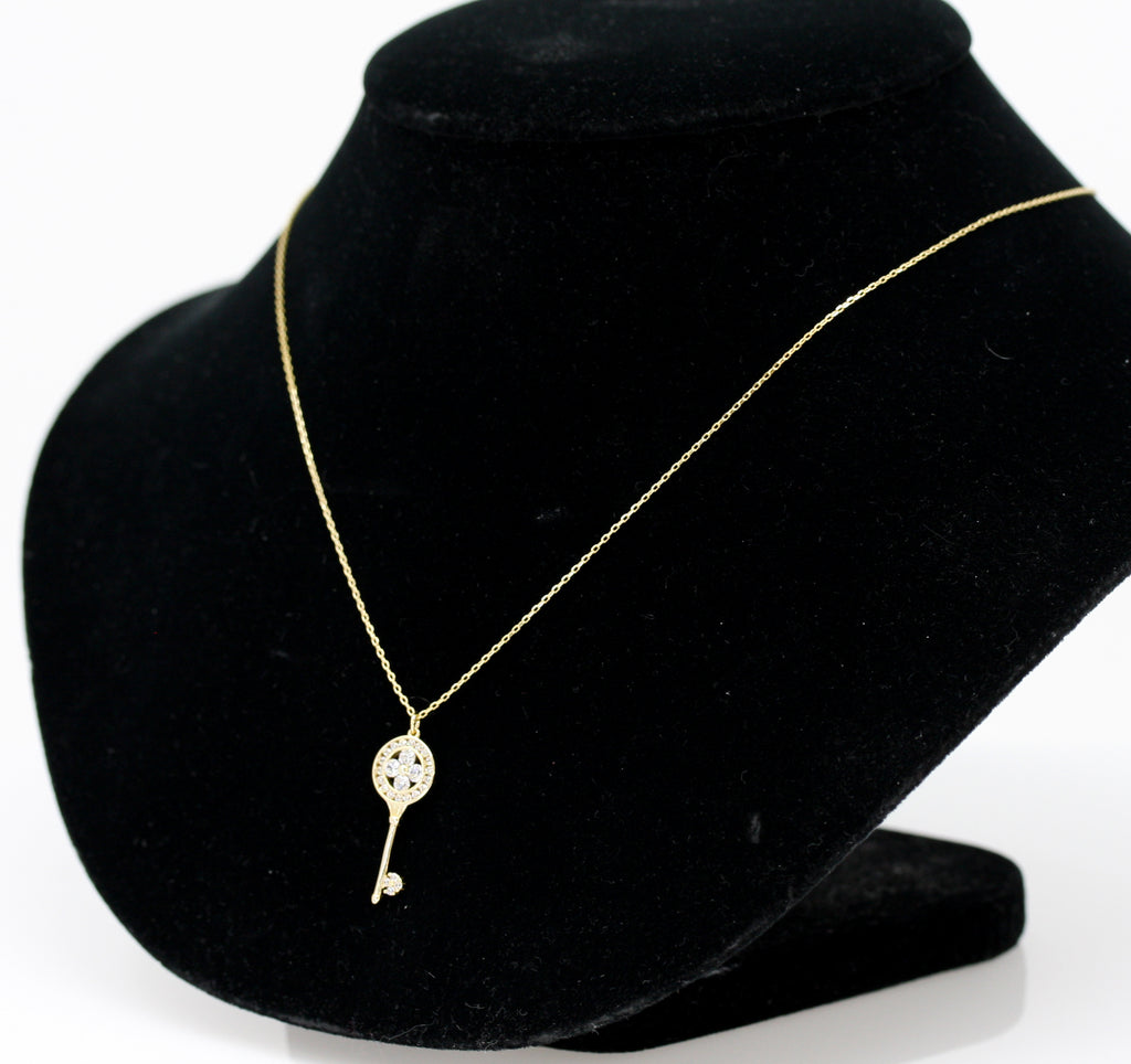 Gold Plated Sterling Silver necklace 12