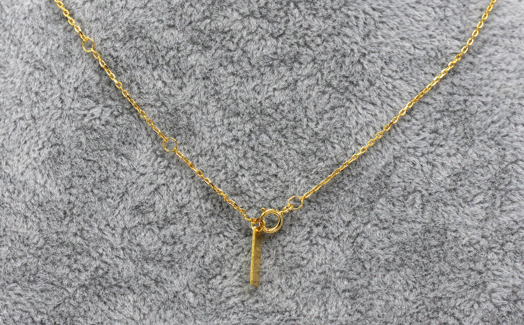 Gold Plated Sterling Silver necklace 13