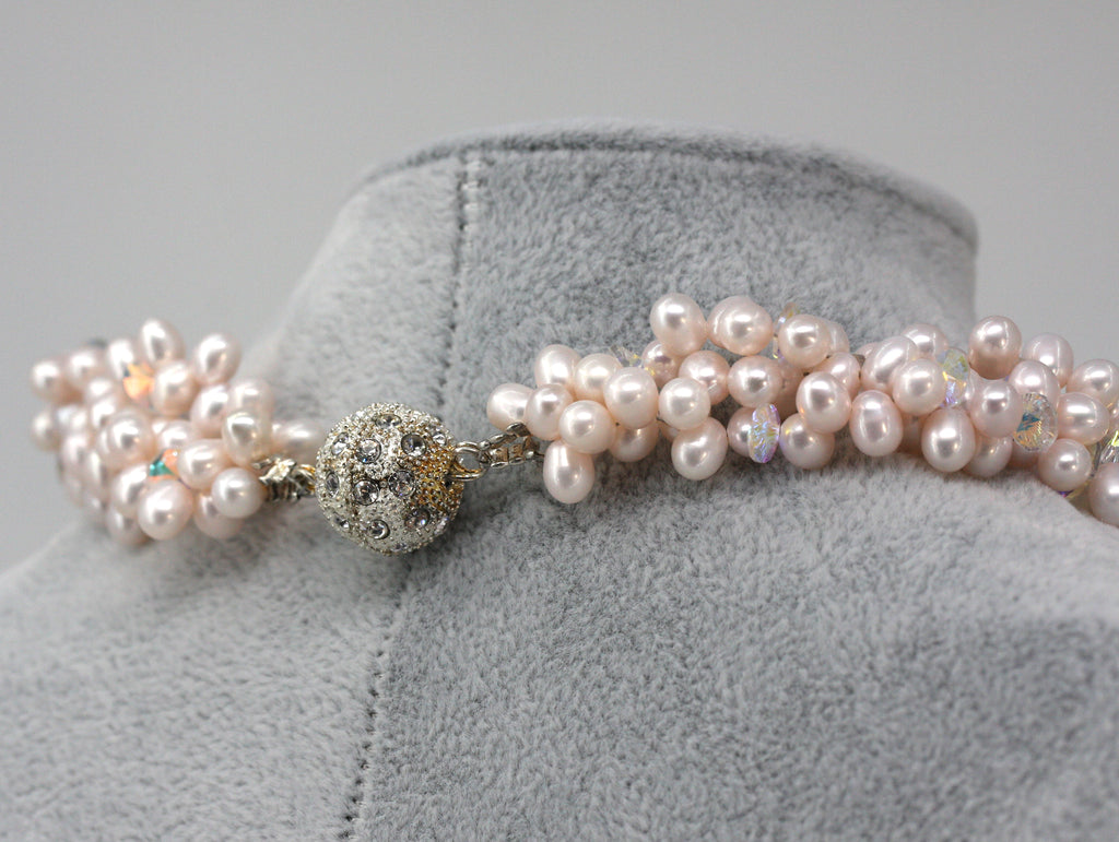 Necklace Soft Pink Freshwater Pearls