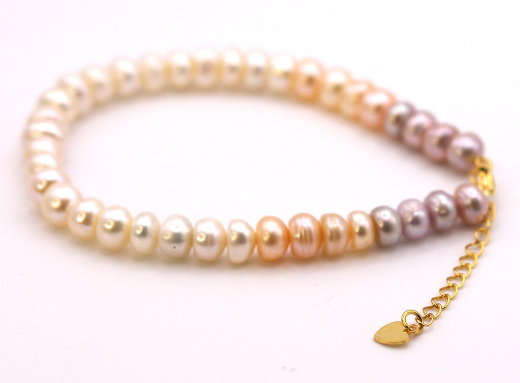Freshwater Pearl women's bracelet natural colours