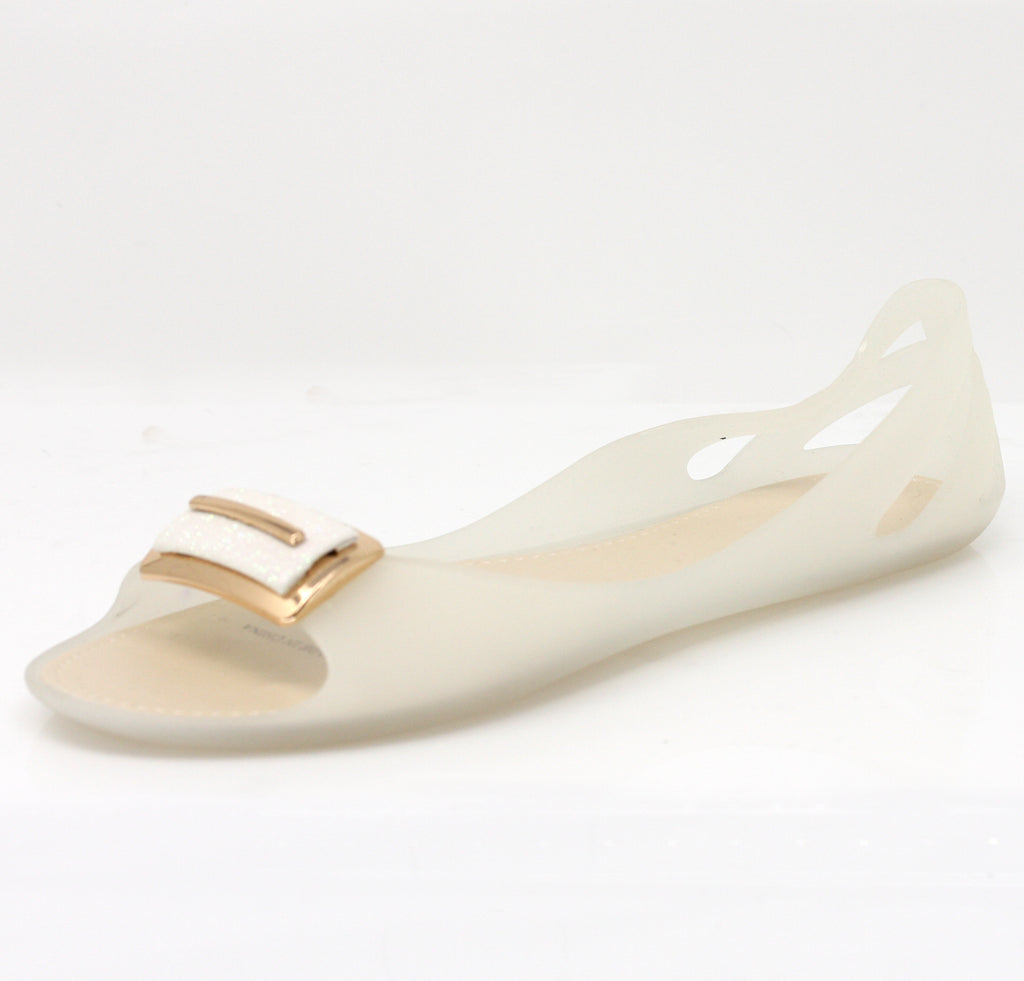 Gel Sandals - White