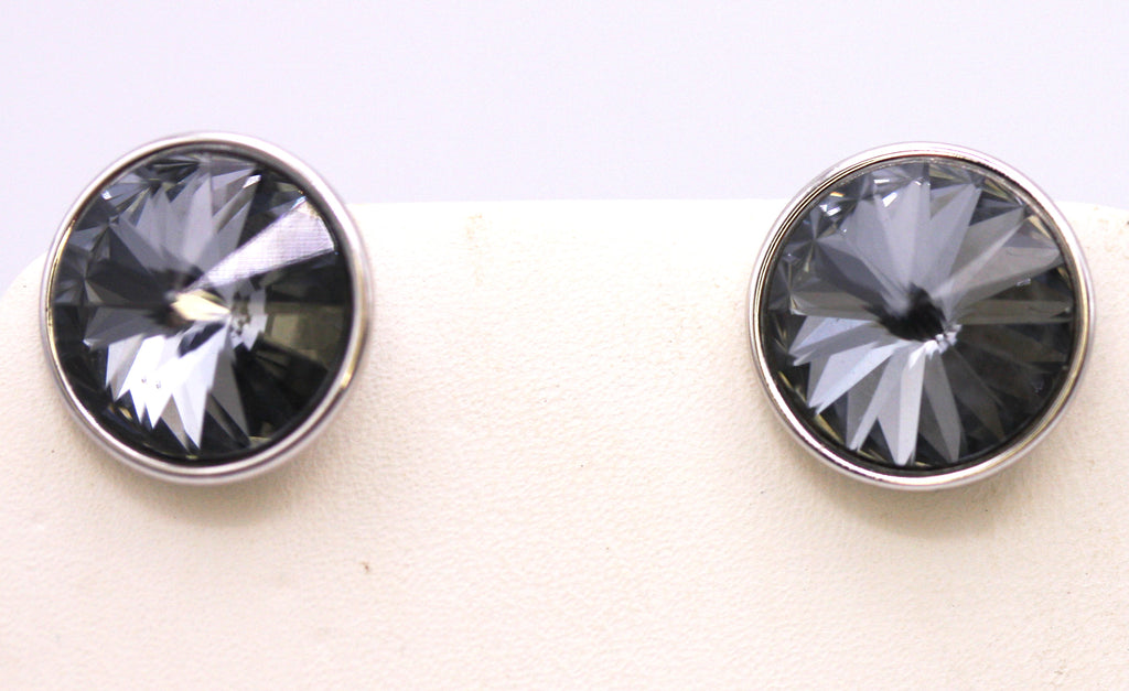 Rose Valade Collection stud Earrings with Swarovski Crystal Elements