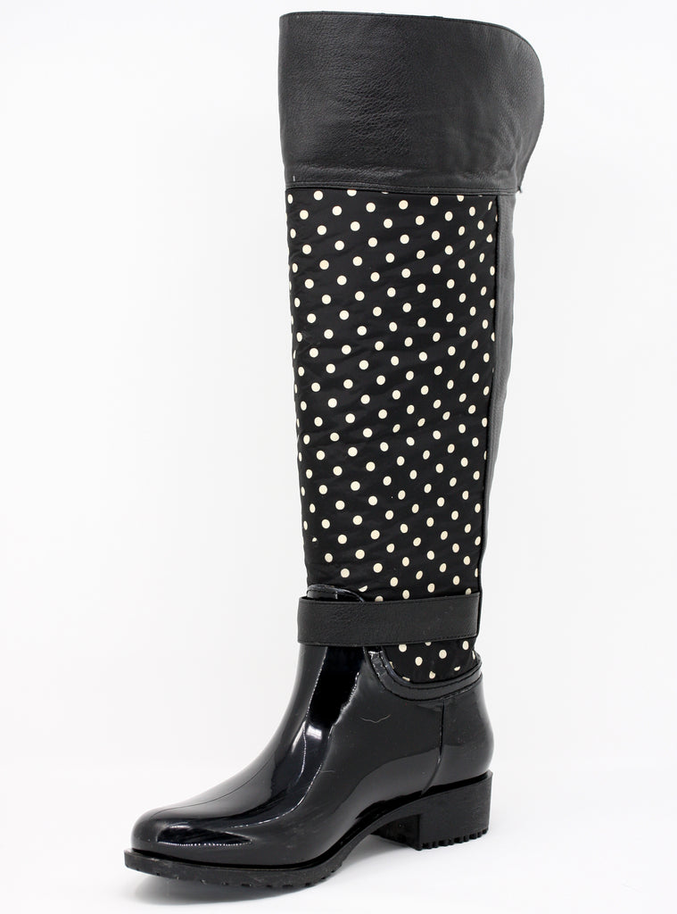 Tall rain boots - Polka Dots