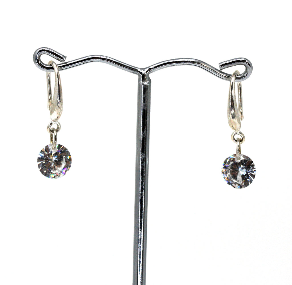 Dangling Crystal Drop Earrings