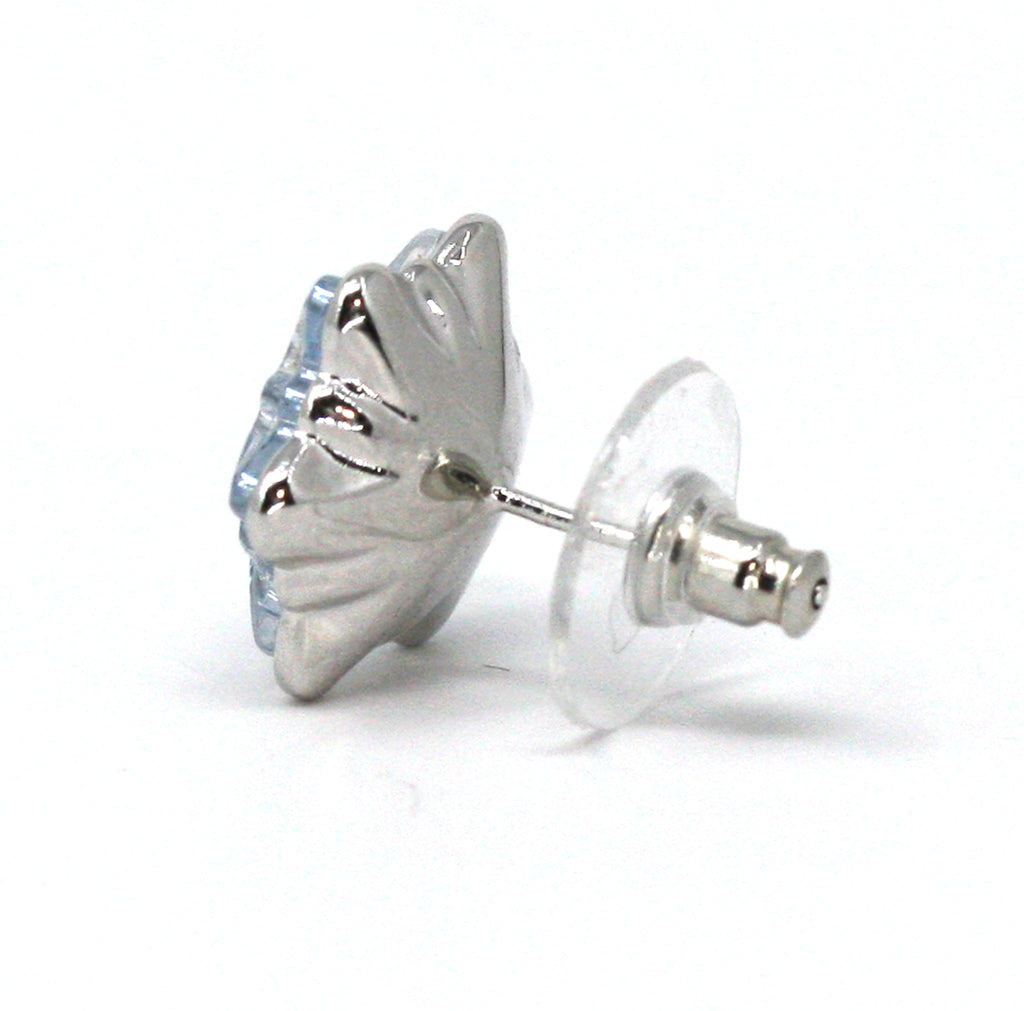 Snow Flake Earrings  with Swarovski elements - z xup 1