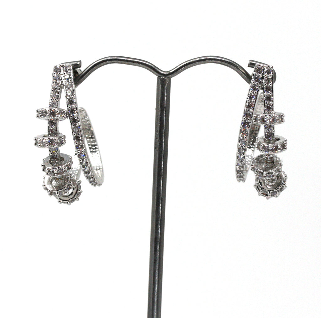 Open Hoop Earrings - E M 126
