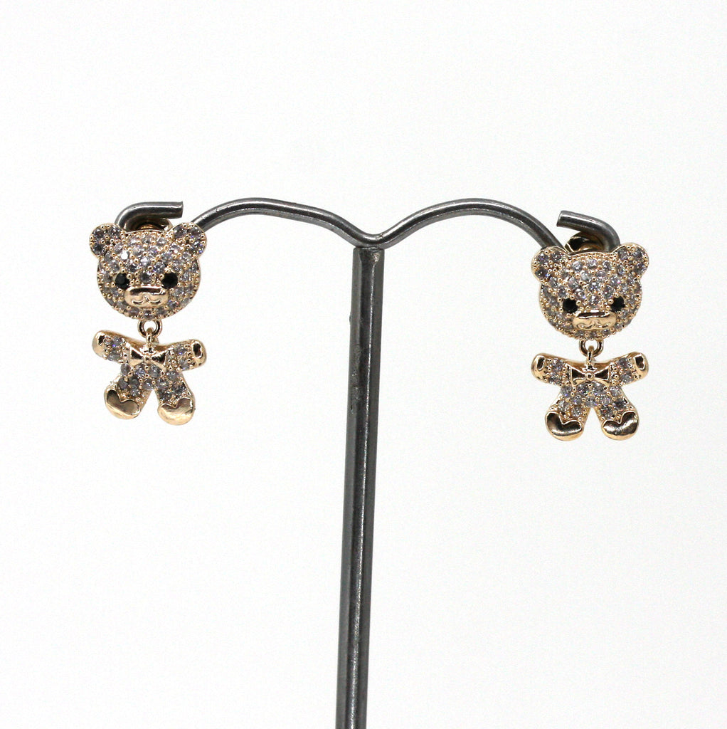 Teddy Bear Earrings - E O 141